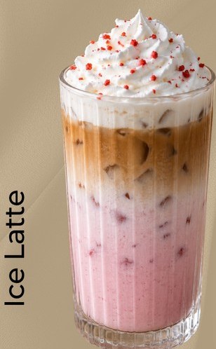 NYRA Coffee Super Berry Ice Latte